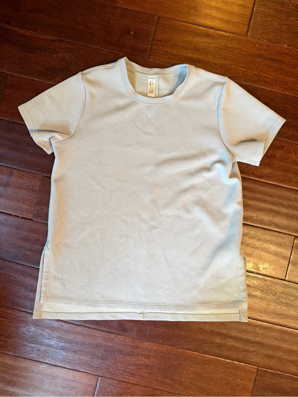 SPANX AirEssentials Tee light blue